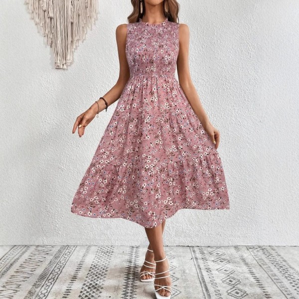 Summer Sleeveless Long Dress For Women