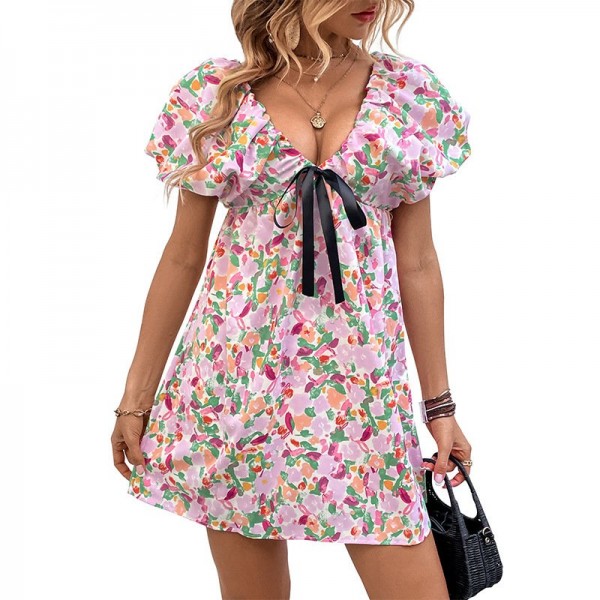 New Summer Printed Dress For Women