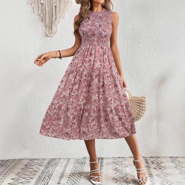 Summer Sleeveless Long Dress For Women
