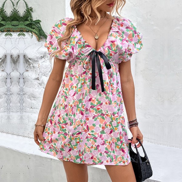 New Summer Printed Dress For Women