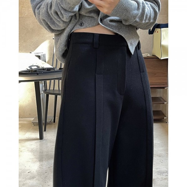 Loose Slim Straight Leg Pants Women