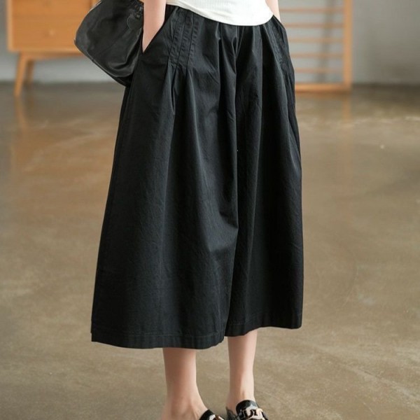 Versatile Casual Pants Loose-fitting Capri Pants For Women