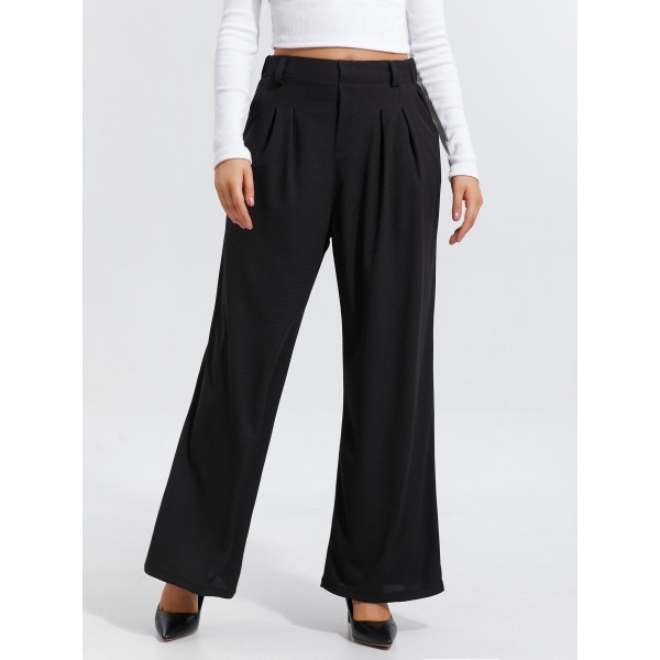 Women's Casual Loose And Elegant Wide-leg Pants
