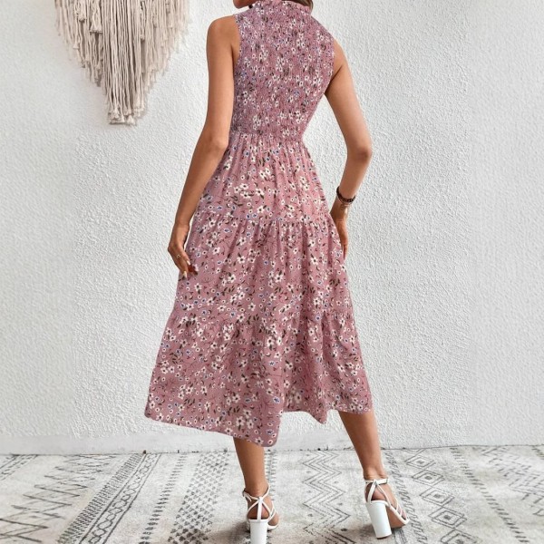 Summer Sleeveless Long Dress For Women
