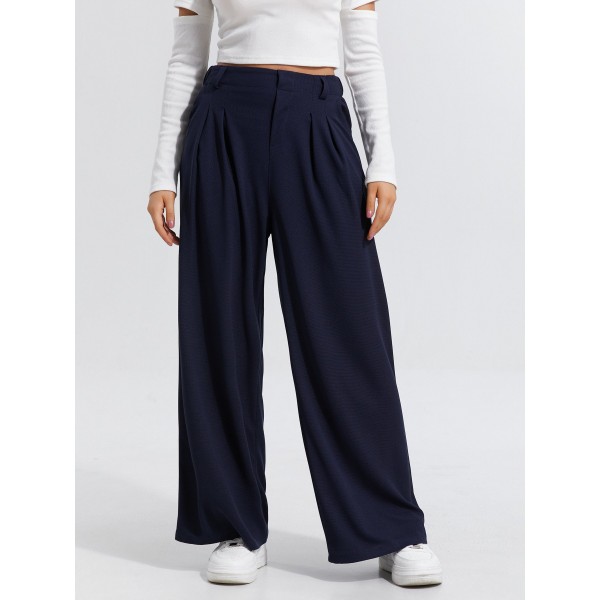 Women's Casual Loose And Elegant Wide-leg Pants
