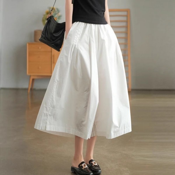 Versatile Casual Pants Loose-fitting Capri Pants For Women